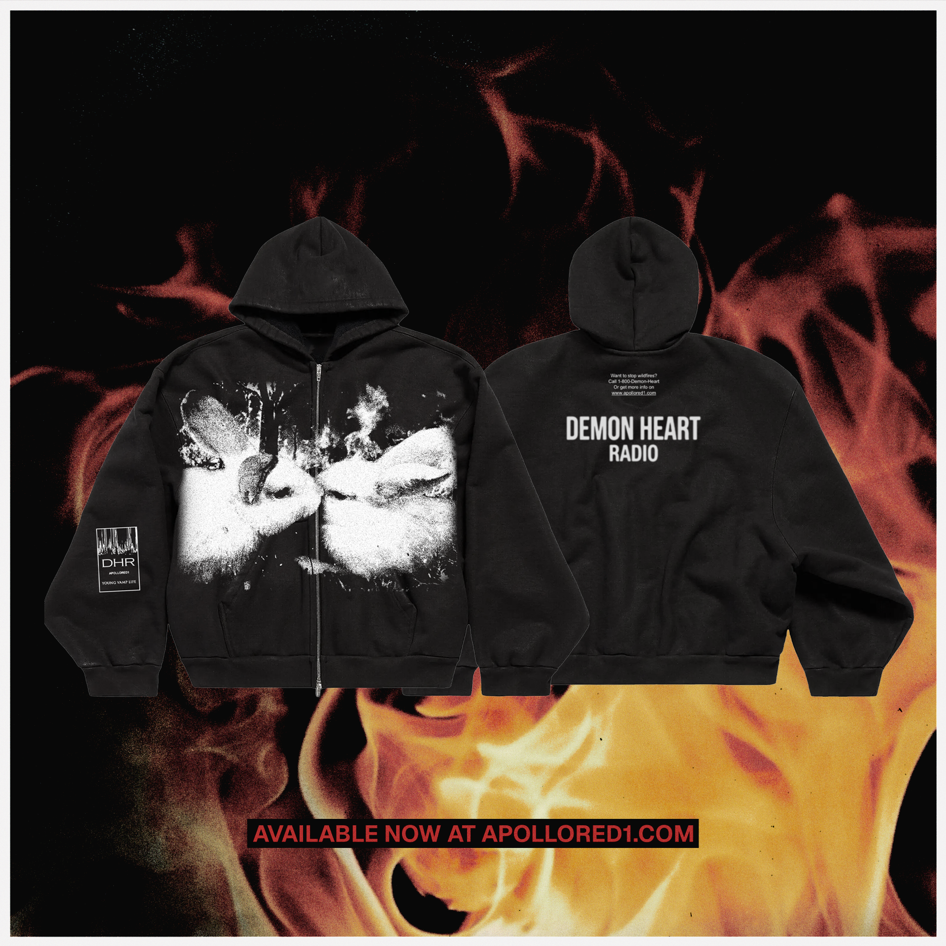 DHR ZIP HOODIE